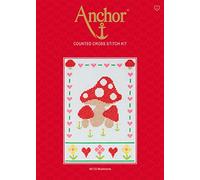 ANCHOR Folk Floral Wall Hanging Cross Stitch Kit,DCX003