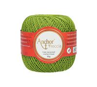 Anchor Crochet Yarn, Cotton, 00255 Green