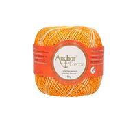 Anchor Freccia 12 Gauge Multicoloured Crochet Yarn 100% Cotton 4787012, Cotton, 09429 Multicoloured, 7,1cm x 7,1cm x 6,8cm