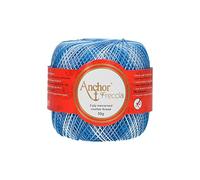 Anchor Freccia 12 Gauge Multicoloured Crochet Yarn 100% Cotton 4787012, Cotton, 09434 Multicoloured, multicolor