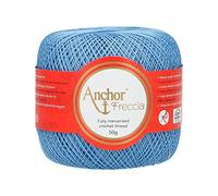 Anchor Freccia 20 4771020-00130 Blue Crochet Yarn 100% Cotton