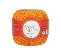 Anchor Freccia Crochet Cotton No 12-50g Ball - Orange Colour 00314