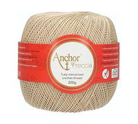 ANCHOR Freccia, Thickness: 12, Packaging: 200G, Running Length: 1140M 286 Crochet Threads