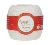 ANCHOR Freccia, Thickness: 6, Packaging: 200G, Running Length: 700M 7901 Crochet Threads