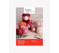 Anchor - Freccia thread shade map for embroidery | Colour chart with real samples of Anchor Freccia threads | Essential accessory for your creations