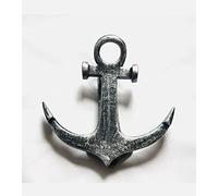 Anchor Front Door Knocker Cast Iron Art Deco Antique Silver Pewter Novelty