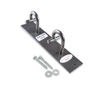Anchor Gym H2 - Resistance Band Wall Anchor - Double Anchor Wall Mount for Resistance Bands for Bodyweight Straps, Strength Training, Home Gym (Wooden Mounting Screws Included)
