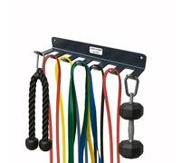 Anchor Gym Resistance Band Storage Rack - Gym Rack Organiser for Ropes, Straps & Small Dumbbells - (L-17 Inches) - (Screws Included)