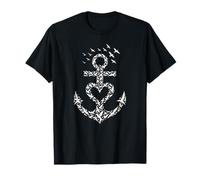 Anchor Heart - Sailing Skipper Sea Ship T-Shirt