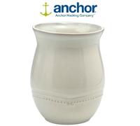 Anchor Hocking 97590 Cream Stoneware Utensil Holder 17cm Kitchen Accessories