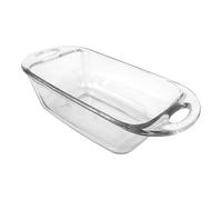 Anchor Hocking Glass Loaf Baking Dish 31 x 15cm Rectangular Oven Dish With Handles for Bread, Cakes, Casseroles & More, Tempered Tough Glass, Versatile Bakeware