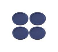 Anchor Hocking Replacement Lids for Glass Food Storage, 1 Cup Round, Navy, Set of 4 (Also Compatible with Pyrex Glass Food Storage)