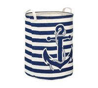 ANCHOR LAUNDRY BAG BLUE STRIPE ANCHOR DESIGN