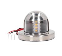Anchor Light 135° White Navigation Stern Waterproof 2nm | Fully sealed lens housing,Corrosion-resistant base plate,Double-gasket terminal cover
