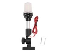 Anchor Light Omnidirectional IP67 Boat Stern Light LED Fold Down Marine Navigation Light for Pontoons Flats and Bass Boats 12-24V (9 Inch)