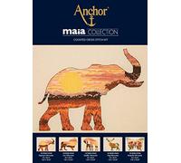 Anchor Maia Cross Stitch, 5678000-05040, Colour: 5040, Kit and Canvas