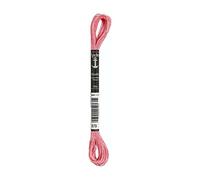 Anchor Marlitt Separable Gloss Embroidery Thread, Length: 10 m Dusky Pink Embroidery Threads