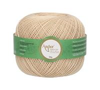 ANCHOR Mercer Crochet, Thickness: 20, Packaging: 50G, Running Length: 387M 387 Crochet Threads
