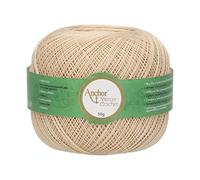 Anchor Mercer Crochet, Thickness: 60, Packaging: 50G, Running Length: 757M 387 Crochet Threads