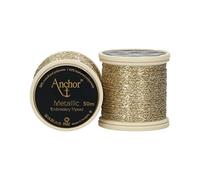 Anchor Metallic 4316000-00300 Gold Effect Embroidery Thread