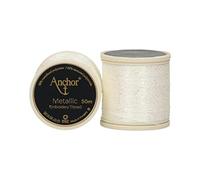 Anchor Embroidery Thread, Polyester, 00304 Metallic