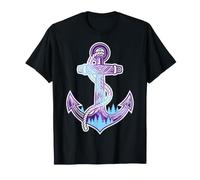 Anchor Nautical Rope Forest Nature Tribal Sea Lover Pine T-Shirt