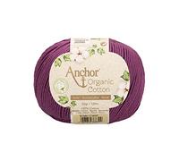 Anchor Organic Cotton 4-Ply Approx. 125 m 00240 Plum 50 g