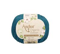 Anchor Organic Cotton 4-Ply Approx. 125 m 00671 Lagoon 50 g