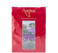 Anchor PCE0807 Cross Stitch Kit: Provence Lavender Scape, Multi, 14 x 18cm
