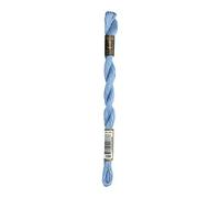 Anchor pearl thread, embroidery thread, Cotton, 00129 Azurblau, azurblau