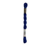 Anchor pearl thread, embroidery thread, Cotton, 00134 Dunkelblau, dunkelblau