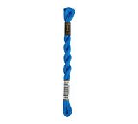 Anchor pearl thread, embroidery thread, Cotton, 00410 Blau-türkis, blau-türkis