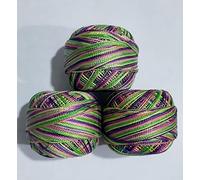 Anchor pearl variegated embroidery cotton thread cross stitch art craft size 8 various assorted colors