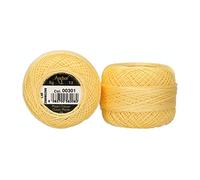 ANCHOR Pearl Yarn, Thickness: 12, Packaging: 5G, Running Length: 56M 301 Embroidery Threads