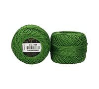 ANCHOR Pearl Yarn, Thickness: 8, Packaging: 10G, Running Length: 82M birkengrün Embroidery Threads