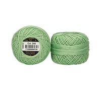 ANCHOR Pearl Yarn, Thickness: 8, Packaging: 10G, Running Length: 82M blassgrün Embroidery Threads