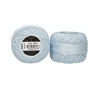 ANCHOR Pearl Yarn, Thickness: 8, Packaging: 10G, Running Length: 82M blasshellblau Embroidery Threads