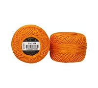 ANCHOR Pearl Yarn, Thickness: 8, Packaging: 10G, Running Length: 82M dottergelb Embroidery Threads