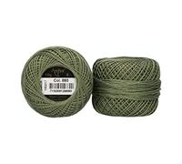 ANCHOR Pearl Yarn, Thickness: 8, Packaging: 10G, Running Length: 82M eukalyptus Embroidery Threads