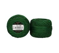 ANCHOR Pearl Yarn, Thickness: 8, Packaging: 10G, Running Length: 82M flaschengrün Embroidery Threads