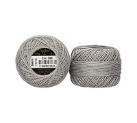 ANCHOR Pearl Yarn, Thickness: 8, Packaging: 10G, Running Length: 82M grau Embroidery Threads