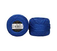 ANCHOR Pearl Yarn, Thickness: 8, Packaging: 10G, Running Length: 82M königsblau Embroidery Threads