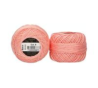 Anchor Pearl Yarn, Thickness: 8, Packaging: 10G, Running Length: 82M lachsrosa Embroidery Threads