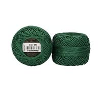 ANCHOR Pearl Yarn, Thickness: 8, Packaging: 10G, Running Length: 82M moosgrün Embroidery Threads