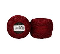 Anchor Pearl Yarn, Thickness: 8, Packaging: 10G, Running Length: 82M rubinrot Dunkel Embroidery Threads