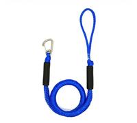 Anchor Rope, 1/2PCS Dock Lines Elastic Marine Rope Bungee Cords Shock Ties for Watercraft Jet Ski Pontoon Canoe Power Boat Accessories,Multi Purpose(1pcs Blue)