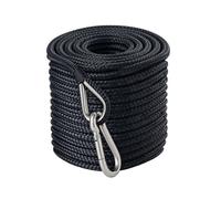 Anchor Rope, Marine Anchor Rope, Solid Braided MFP with Stainless Steel Grommets and Snap Hooks