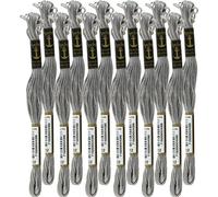 Anchor Six Strand Embroidery Floss 8.75 Yards-Rose Grey Medium 12 per Box