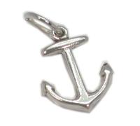 Anchor sterling silver charm .925 x1 Boating Ships Yacht Anchors charms