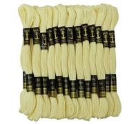 Anchor Stranded Cotton Hand Embroidery Thread Floss Pack of 25 Skeins-Cream
